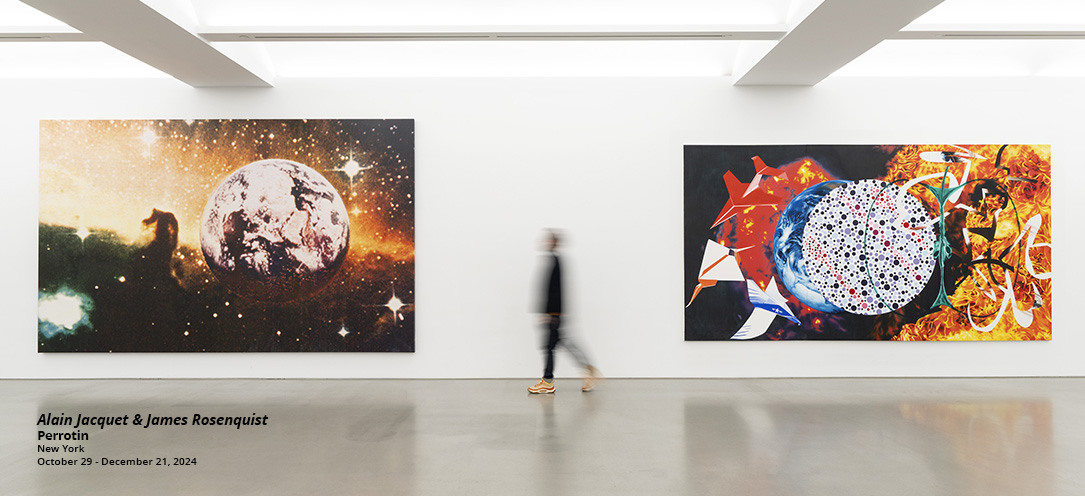 alain-jacquet-james-rosenquist-perrotin-new-york