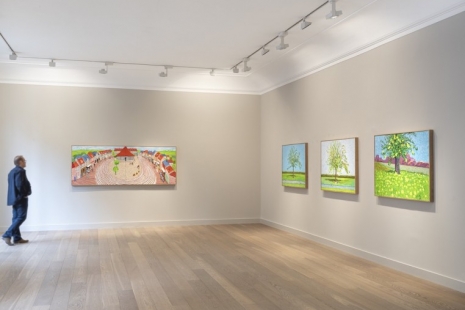 David Hockney, Ma Normandie, Galerie Lelong & Co.