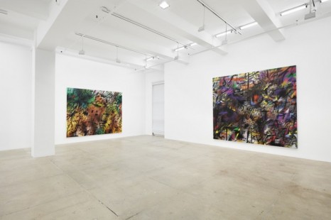 Julie Mehretu, About the space of half an hour, Marian Goodman Gallery