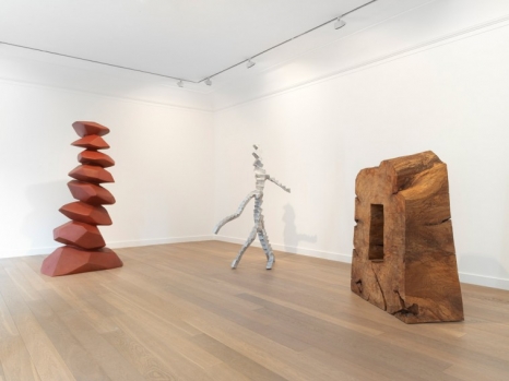 David Nash, The Many Voices of the Trees, Galerie Lelong & Co.