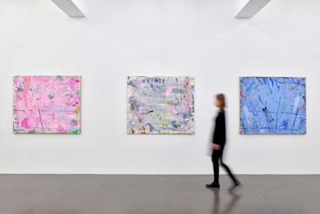 Henning Strassburger, Splashes, Targets und Raster., Sies + Höke Galerie