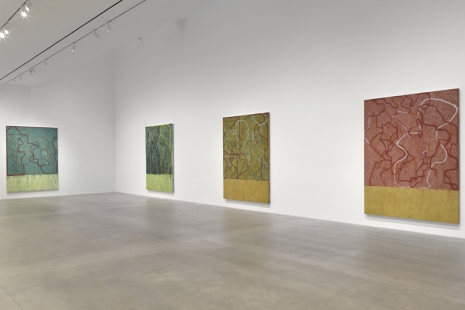 Brice Marden, These paintings are of themselves, Gagosian