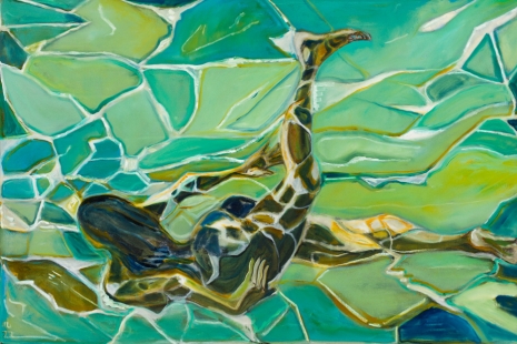 Billy Childish, where the black water slid, Lehmann Maupin