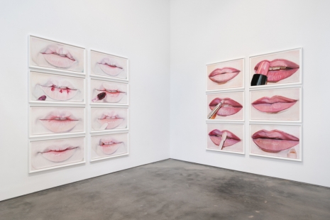 Gina Beavers, Pastel Looks, Marianne Boesky Gallery
