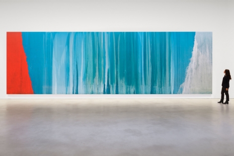 Pat Steir, Blue River and Rainbow Waterfalls, Hauser & Wirth