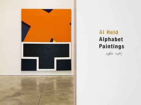 Al Held, Alphabet Paintings, Cheim & Read