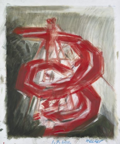 Zvi Hecker, The Thinking Eye-Recent Paintings, Galerie Nordenhake