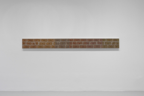 Julia Fish, Hermitage Threshold/s — scores + bricks, Rhona Hoffman Gallery