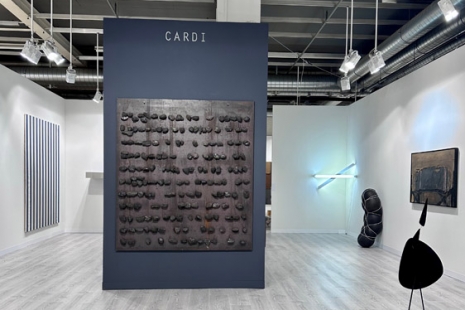 Vincenzo Agnetti , Carl Andre, Agostino Bonalumi, Daniel Buren..., Art Basel, Cardi Gallery