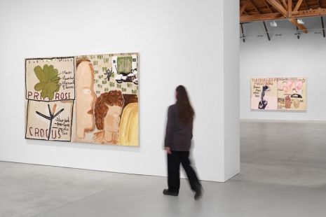 Rose Wylie, CLOSE, not too close, David Zwirner