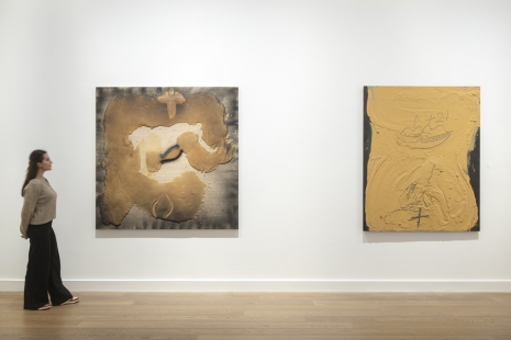 Antoni Tàpies, Les Armes d’Éros, Galerie Lelong & Co.