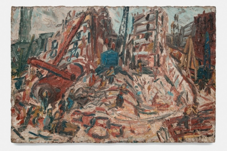 Leon Kossoff, Close Encounters: Paintings and Drawings, Xavier Hufkens