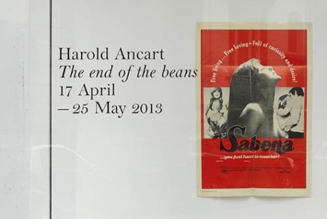 Harold Ancart, The end of the beans, Xavier Hufkens