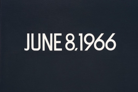 On Kawara, , David Zwirner