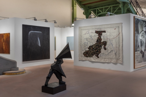 Enrico Castellani, Gino De Dominicis, William Kentridge, Joseph Kosuth..., Art Basel Paris, Lia Rumma Gallery