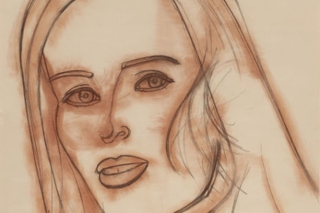 Alex Katz, Cartoons and Drawings, Monica De Cardenas