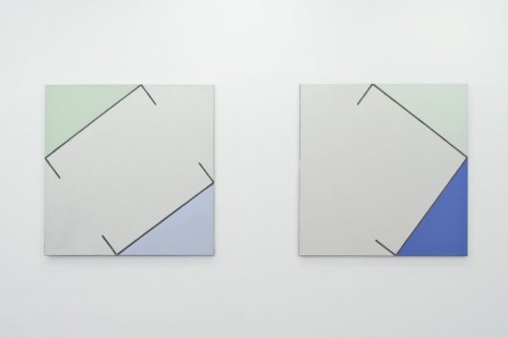 R. H. Quaytman, Martin Barré, Arrhythmia (A Tale of Many Squares), Galerie Nathalie Obadia