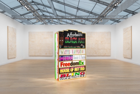 Lauren Halsey, Frieze London, Gagosian