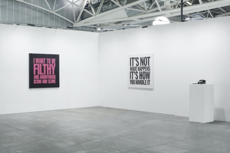John Giorno, Artissima - Turin, Galerie Eva Presenhuber