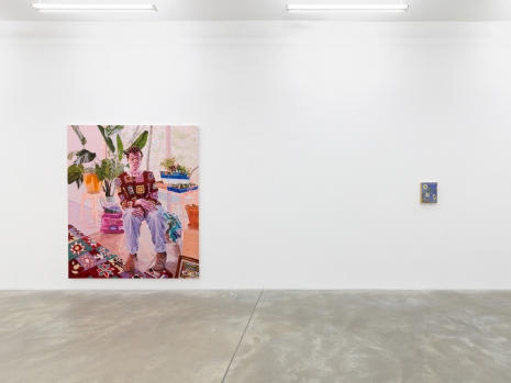 Jordan Casteel, Covering the holes in our walls with sunflowers, Casey Kaplan