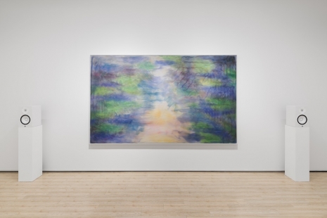 Oliver Beer, Three Nymphéas, Almine Rech