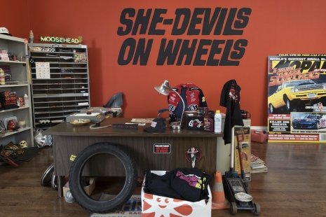 Sylvie Fleury, She-Devils On Wheels, Sprüth Magers