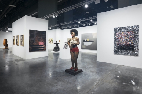 Etel Adnan, Leonardo Drew, Jean Dubuffet, June Edmonds, Günther Förg..., Art Basel Miami Beach, Galerie Lelong