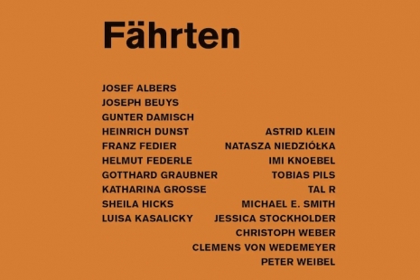 Josef Albers, Joseph Beuys, Gunter Damisch, Heinrich Dunst, Franz Fedier..., Fährten, Galerie nächst St. Stephan Rosemarie Schwarzwälder