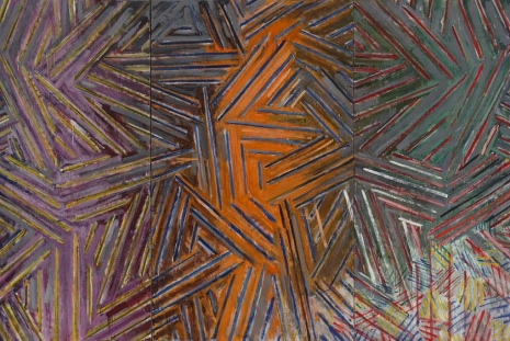 Jasper Johns, Between the Clock and the Bed, Gagosian