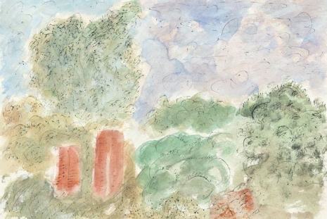 Etel Adnan, Au coeur du silence, Galerie Lelong