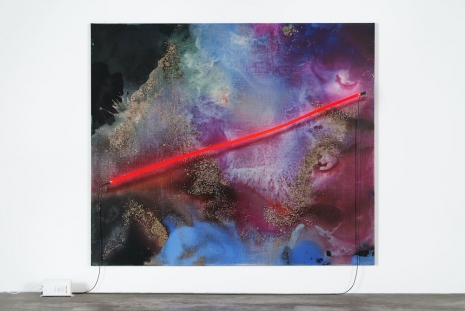 Mary Weatherford, Persephone, Gagosian