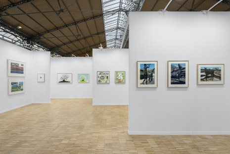 Pierre Alechinsky, Marc Desgrandchamps, Hyunsun Jeon, David Nash, Juan Uslé..., Drawing Now Paris, Galerie Lelong