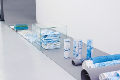 Marie Denis, Bleu végétal, Galerie Alberta Pane