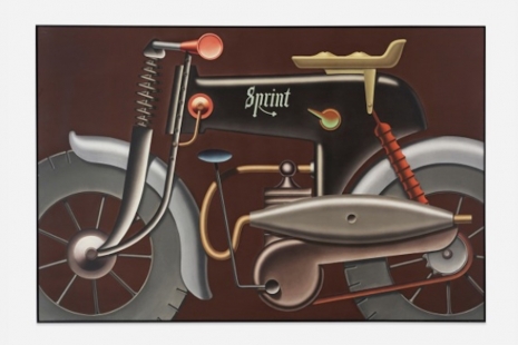 Konrad Klapheck, , Galerie Max Hetzler