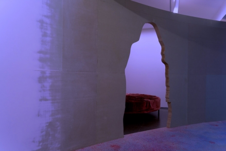 Dominique Gonzalez-Foerster, la chambre humaine & le sommeil électronique, Galerie Chantal Crousel