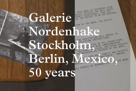 Josef Albers, John Armleder, Michał Budny, John Coplans, Piero Dorazio..., GALERIE NORDENHAKE 50 YEARS – BERLIN, Galerie Nordenhake