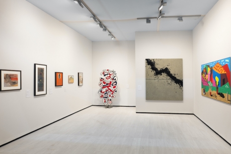 Etel Adnan, Elda Cerrato, Jean Dubuffet,Sarah Grilo, David Hockney, Joan Miró..., TEFAF New York, Galerie Lelong