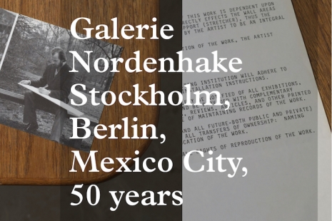 Christian Andersson, Mirosław Bałka, José Eduardo Barajas, Emma Bernhard..., Galerie Nordenhake 50 Years – Mexico City, Galerie Nordenhake