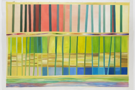 Etel Adnan, Pierre Alechinsky,Günther Förg, Ficre Ghebreyesus, Sarah Grilo..., Art Basel, Galerie Lelong