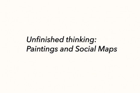 Oscar Murillo, Unfinished thinking: Paintings and Social Maps, David Zwirner