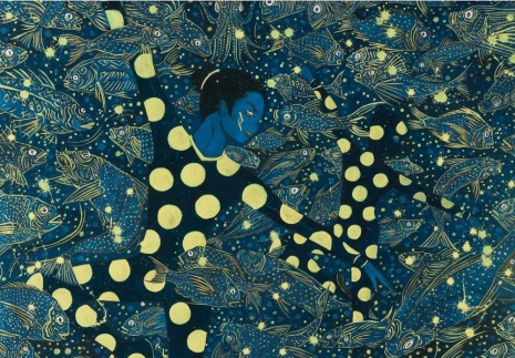 Marcel Dzama, Into the Blue, Sies + Höke Galerie
