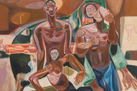 Tesfaye Urgessa, The Lingering Departure, White Cube