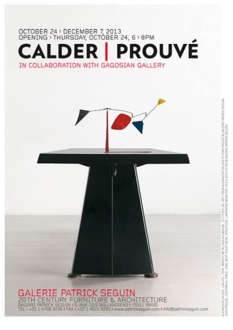 Alexander Calder, Jean Prouvé, CALDER/PROUVÉ, Galerie Patrick Seguin