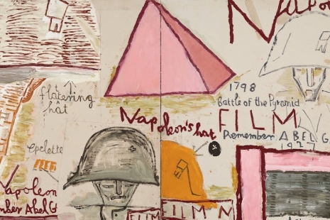 Rose Wylie, Napoleon and Wild Flowers, David Zwirner