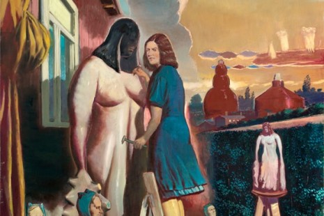 Neo Rauch, At the Well, David Zwirner