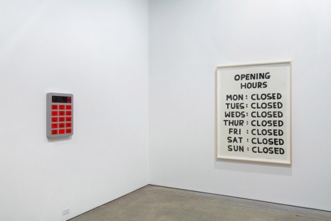 David Shrigley, , Anton Kern Gallery