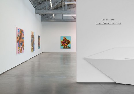 Peter Saul, Some Crazy Pictures, David Kordansky Gallery