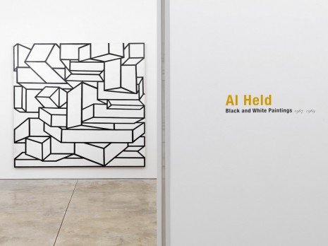 Al Held, Black and White Paintings, Cheim & Read