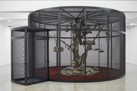 Mark Dion, The Library for the Birds of New York and Other Marvels, Tanya Bonakdar Gallery