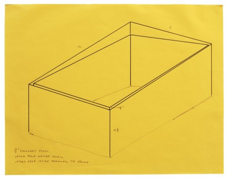 Donald Judd, Working Papers: Donald Judd Drawings, 1963-93  , Sprüth Magers